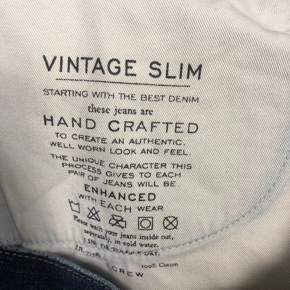 J. Crew crew vintage